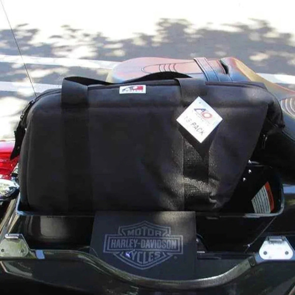 AO Motorcycle saddle  bag Cooler - Picture 1 of 7
